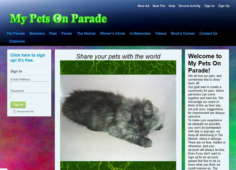 My Pets On Parade screenshot